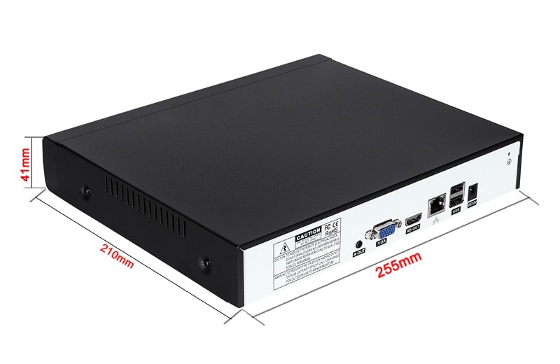 Đầu ghi camera ip 9 kênh 5m chẩn nén h.265