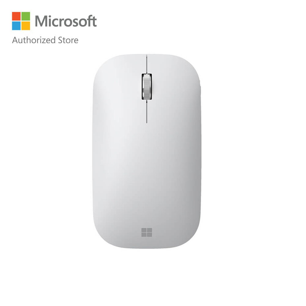 Chuột Bluetooth Microsoft BlueTrack Modern Mobile - Xám trắng KTF-00060