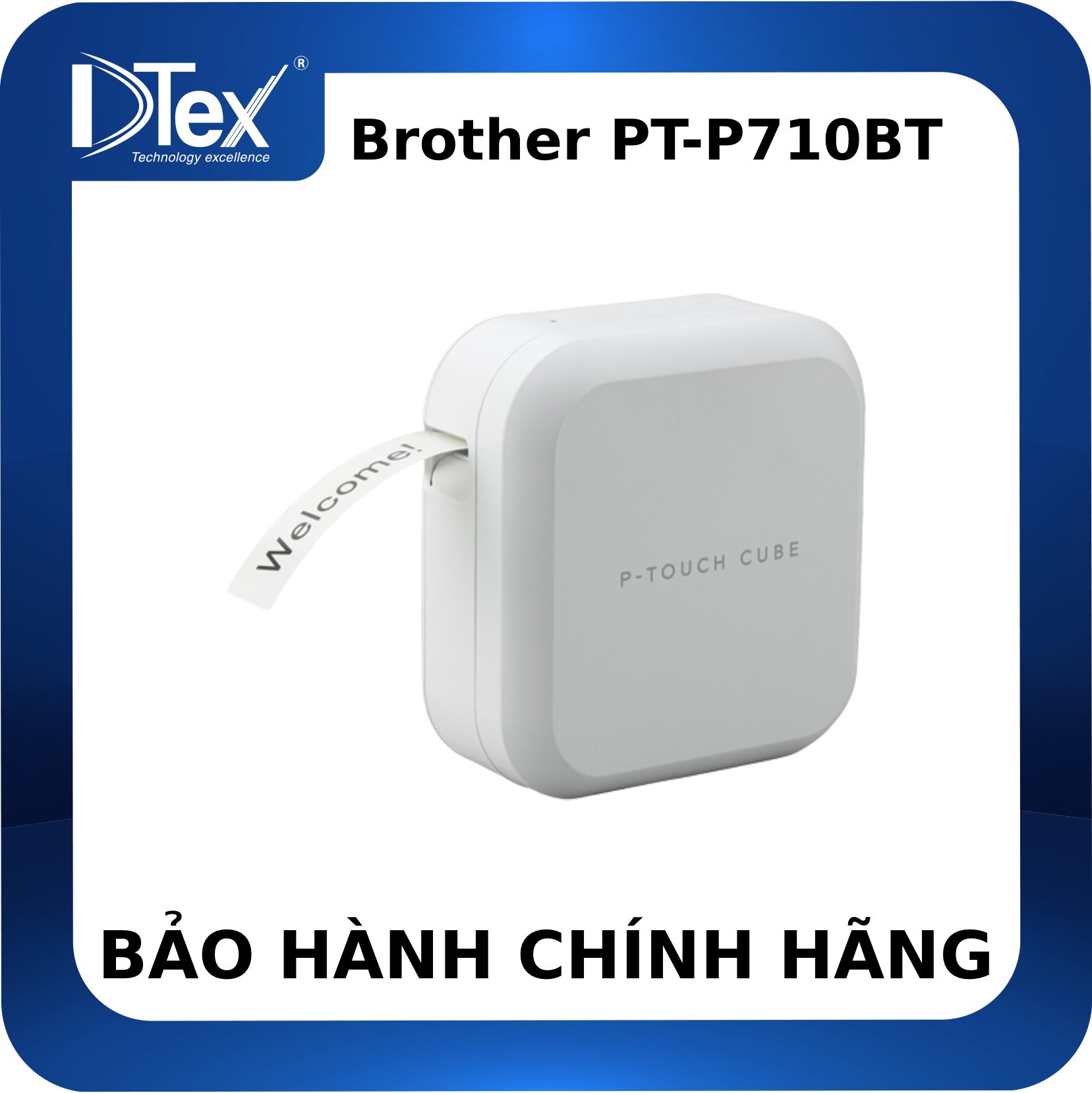 Máy in nhãn Brother PT-P710BT - Hàng Chính Hãng