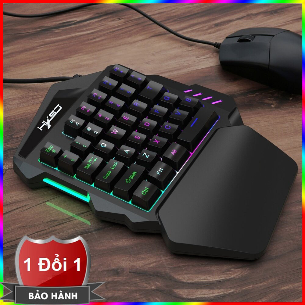 Bàn phím chơi game hxsj v100 led rgb cao cấp - bàn phím gaming bán cơ cao cấp hxsj v100 - gaming keybroad led rgb