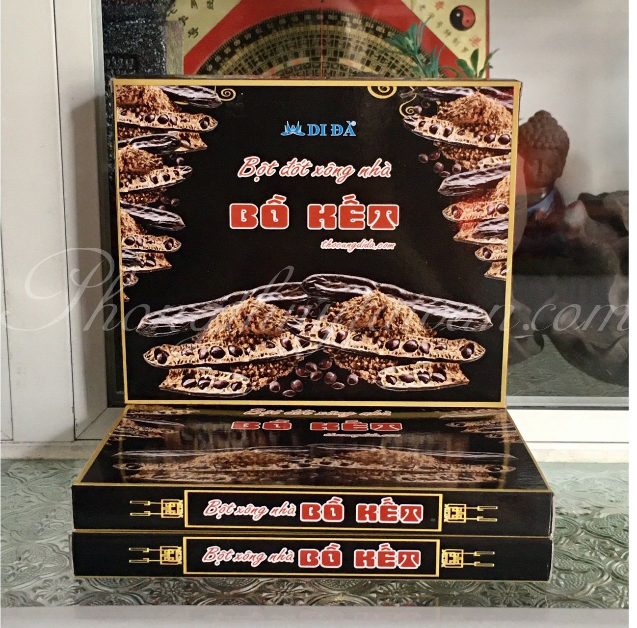 Bột xông nhà tẩy uế Bồ kết(có thể chia nhiều lần) - sử dụng ban ngày