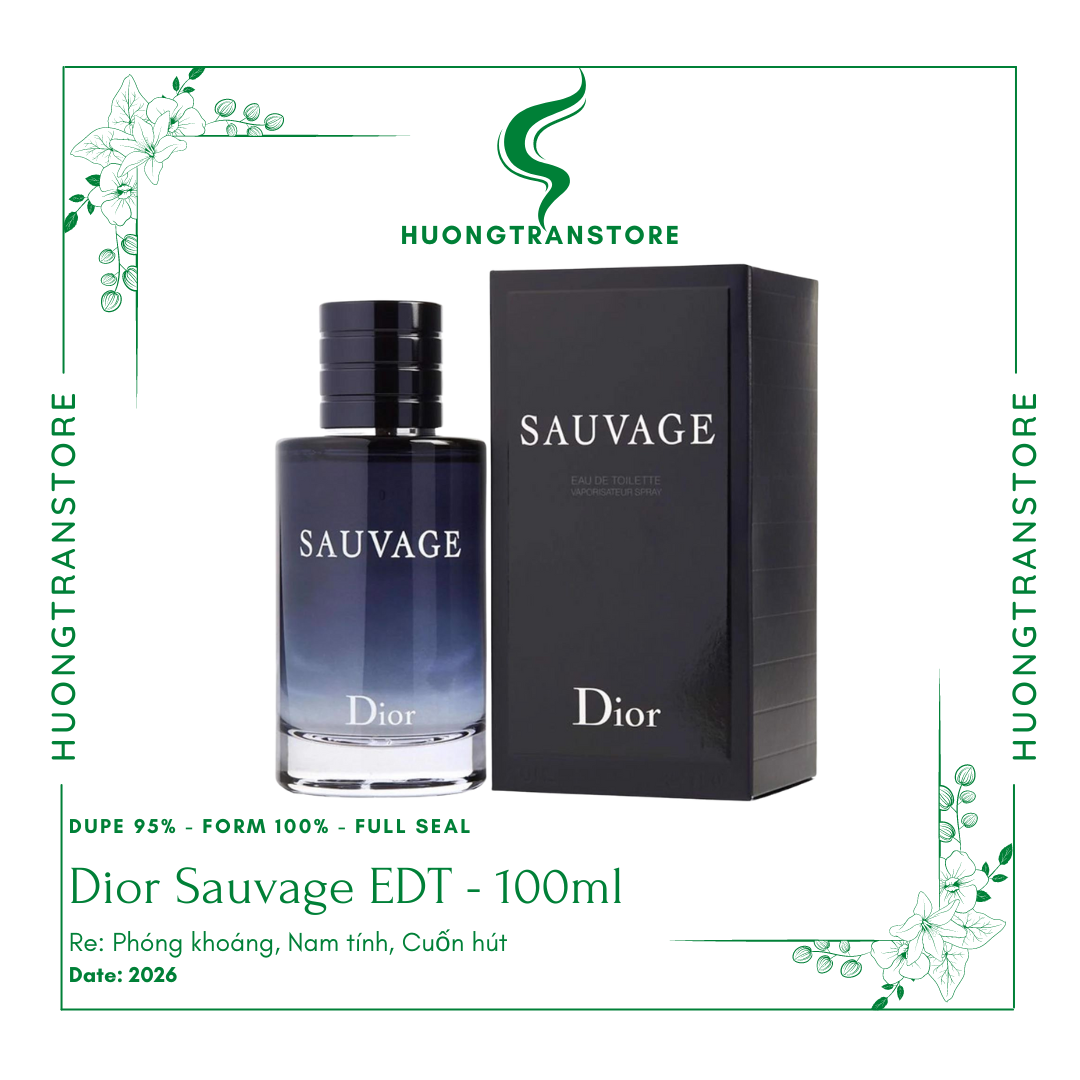 Nước hoa nam bản dior dior sauvage edt&edp 100ml