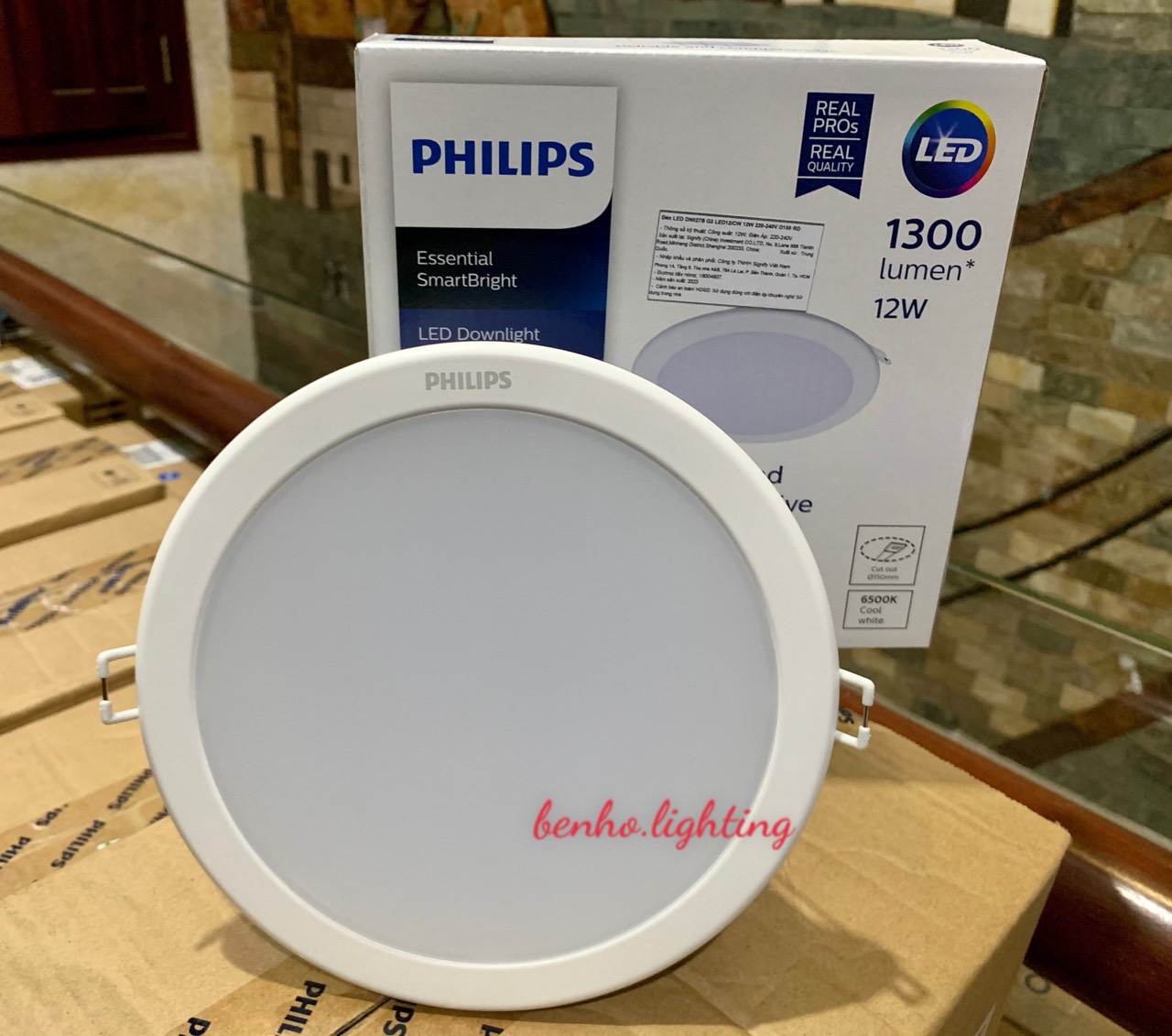 Đèn Âm Trần Tròn MẪU MỚI NHẤT PHILIPS - DN027B G3 6W, 9W, 12W, 15W, 19W