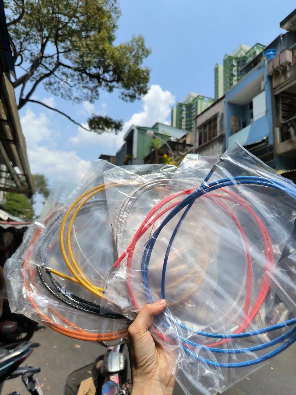 Dây côn Thái xe máy đủ màu