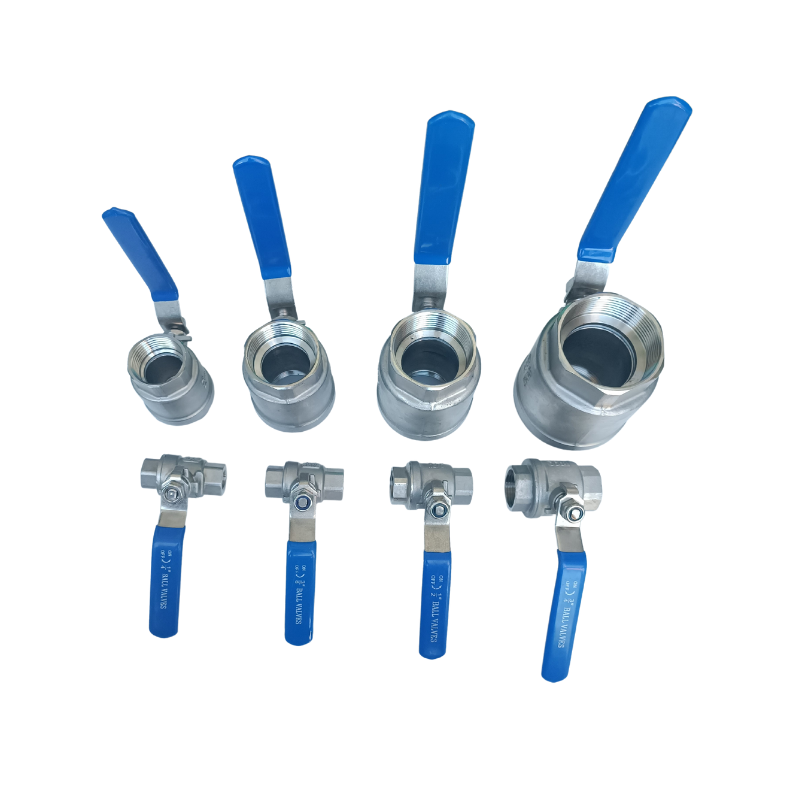 Van bi inox 201 có đủ size van nước inox tay gạt nối ren chất liệu bằng thép không gỉ