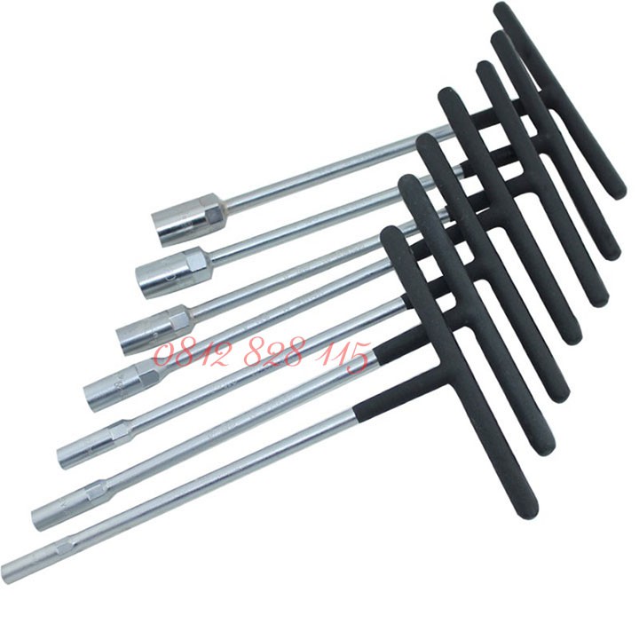 COMBO 6 TUÝP CHỮ T BỌC SU CAO CẤP SIZE TỪ 8,10,11,12,13,14 BẰNG THÉP SIÊU CỨNG ( TỔNG 6 CHIẾC)
