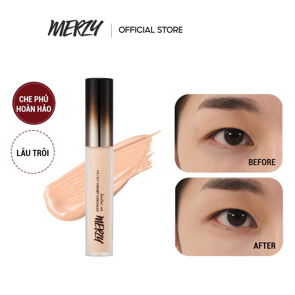 Kem che khuyết điểm Merzy The First Creamy Concealer 5,6g ( Chính Hãng )