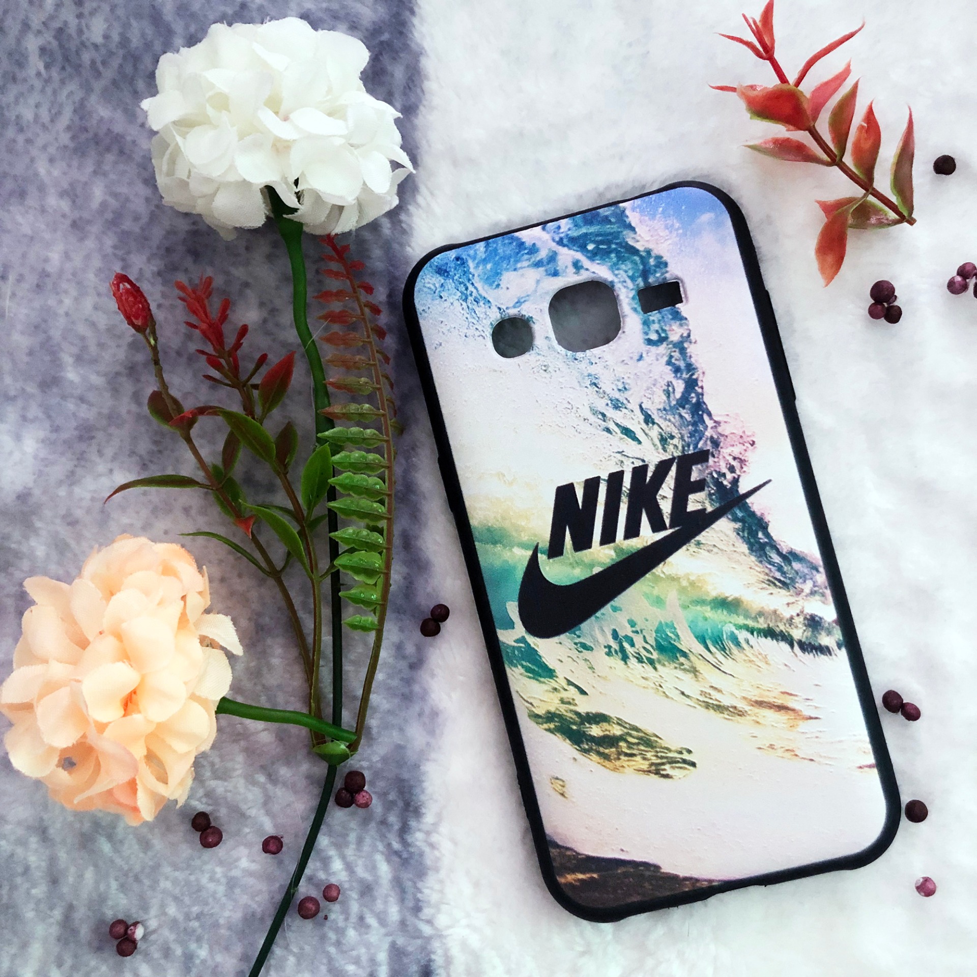 [Nhiều Mẫu] Ốp lưng dẻo Samsung J2 (Thân đen - in hình siêu cute)