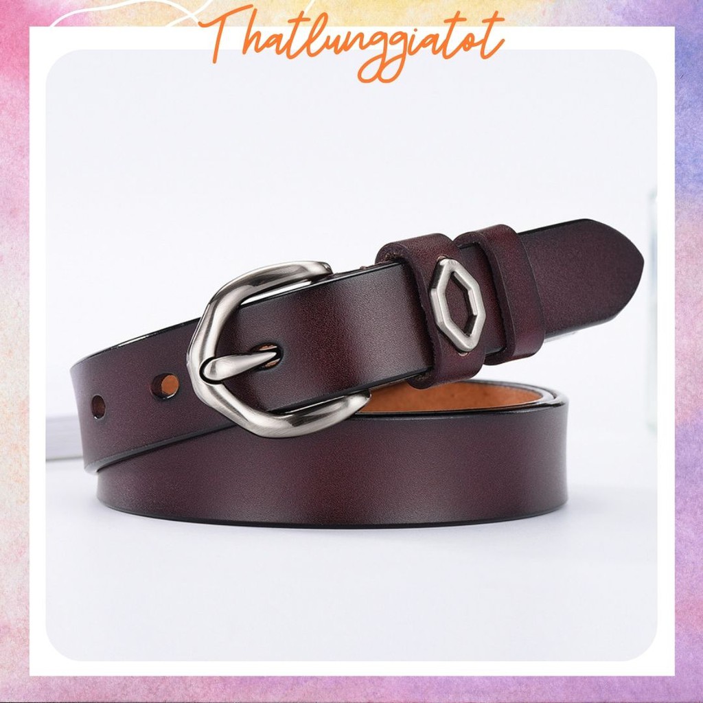 Thắt lưng nữ da 1 lớp cao cấp tld015 - thắt lưng giá tốt6