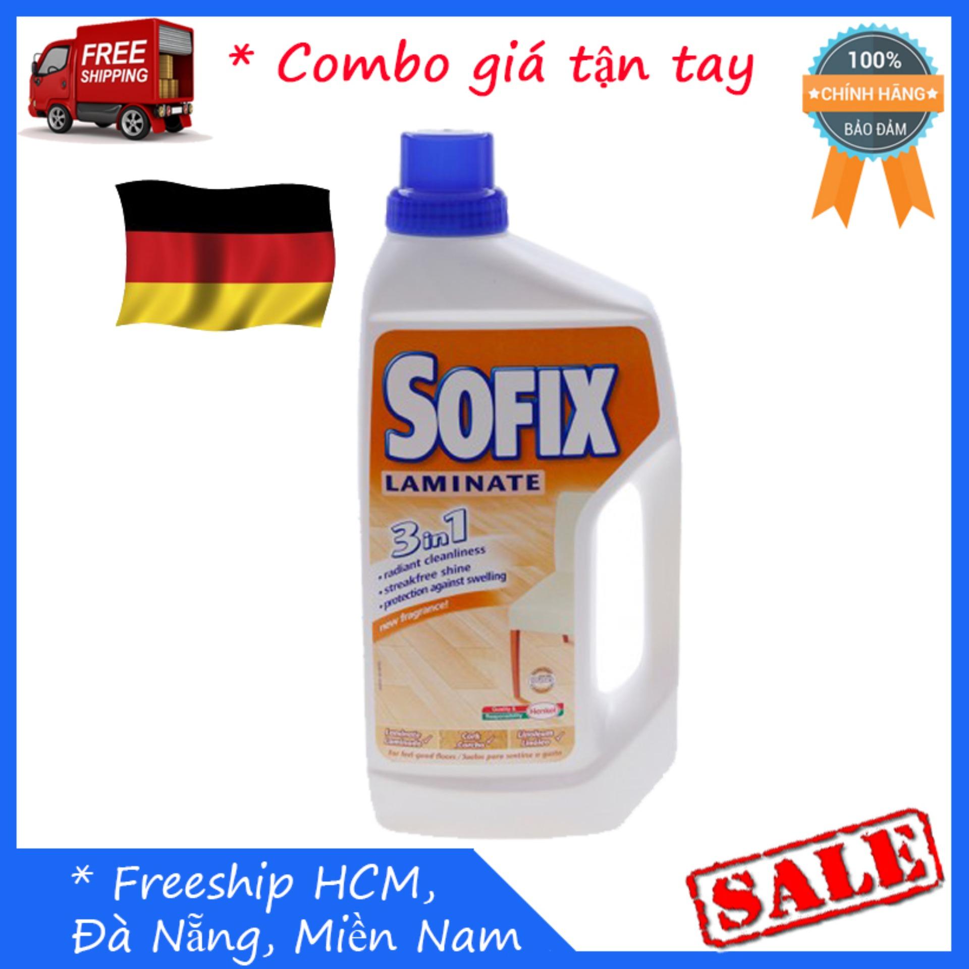 Nước lau sàn gỗ Sofix Laminate 1 Lít