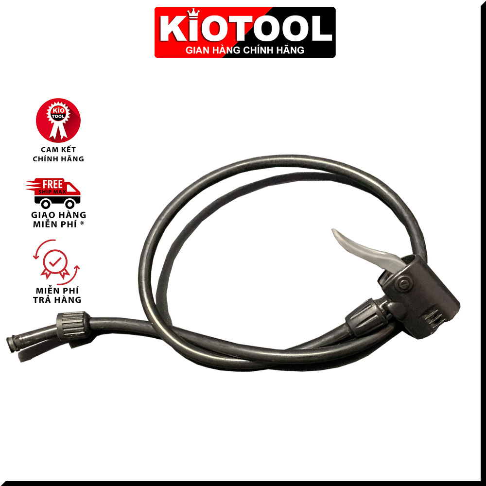 Đầu vòi bơm xe đạp xe máy chỉ dùng cho bơm đạp chân 1 ống và 2 ống KIOTOOL