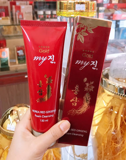 Sữa Rửa Mặt Hồng Sâm Đỏ My Gold Hàn Quốc (tuýp 130ml)