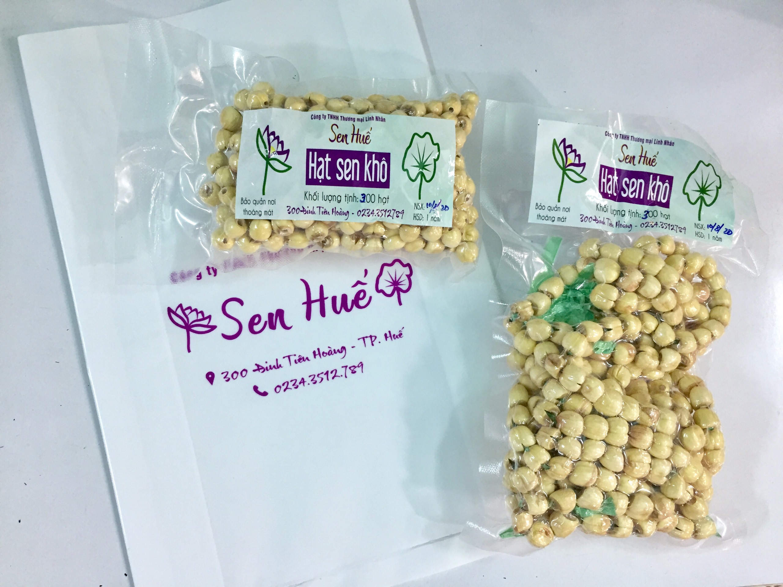 Hạt sen khô xứ Huế ngon bổ dưỡng