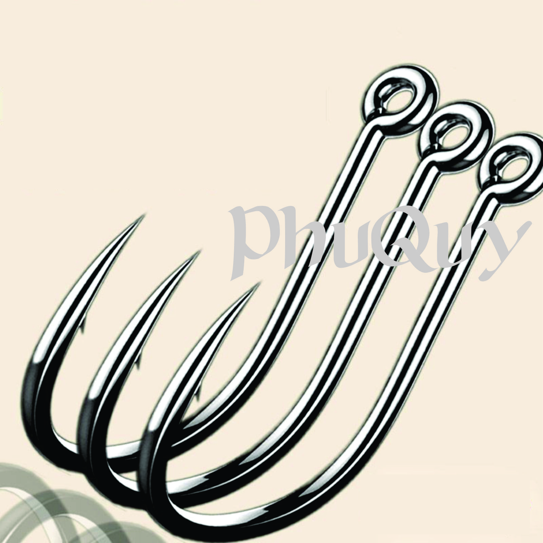 Hộp 100 Lưỡi Câu Thép Siêu Khủng