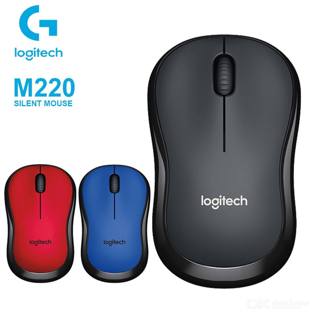 Chuột không dây LOGITECH M220 Silent giảm tiếng ồn.Hàng chính hãng tặng kèm pin AA, Chuột không dây, chuột gaming, chuột máy tính, Mouse ko dây LOGITECH M220 Silent (New, nhấp chuột ko có tiếng ồn)
