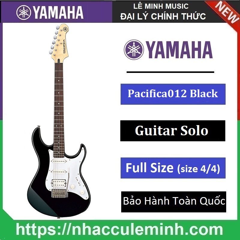 Đàn Guitar Điện Yamaha Pacifica012 Black