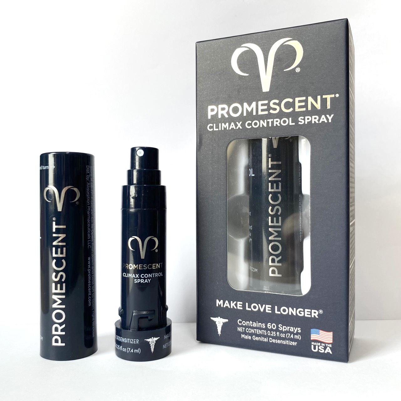 Combo xịt hỗ trợ kéo dài Promescent Spray kèm Bcs Sagami 3s - Che Tên SP
