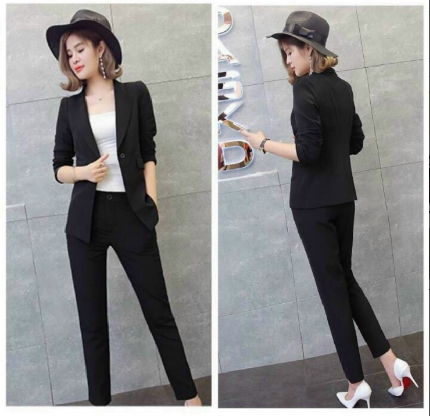 Set vest ba mon áo tay lỡ + áo thun kèm quần dài #setvest3mon