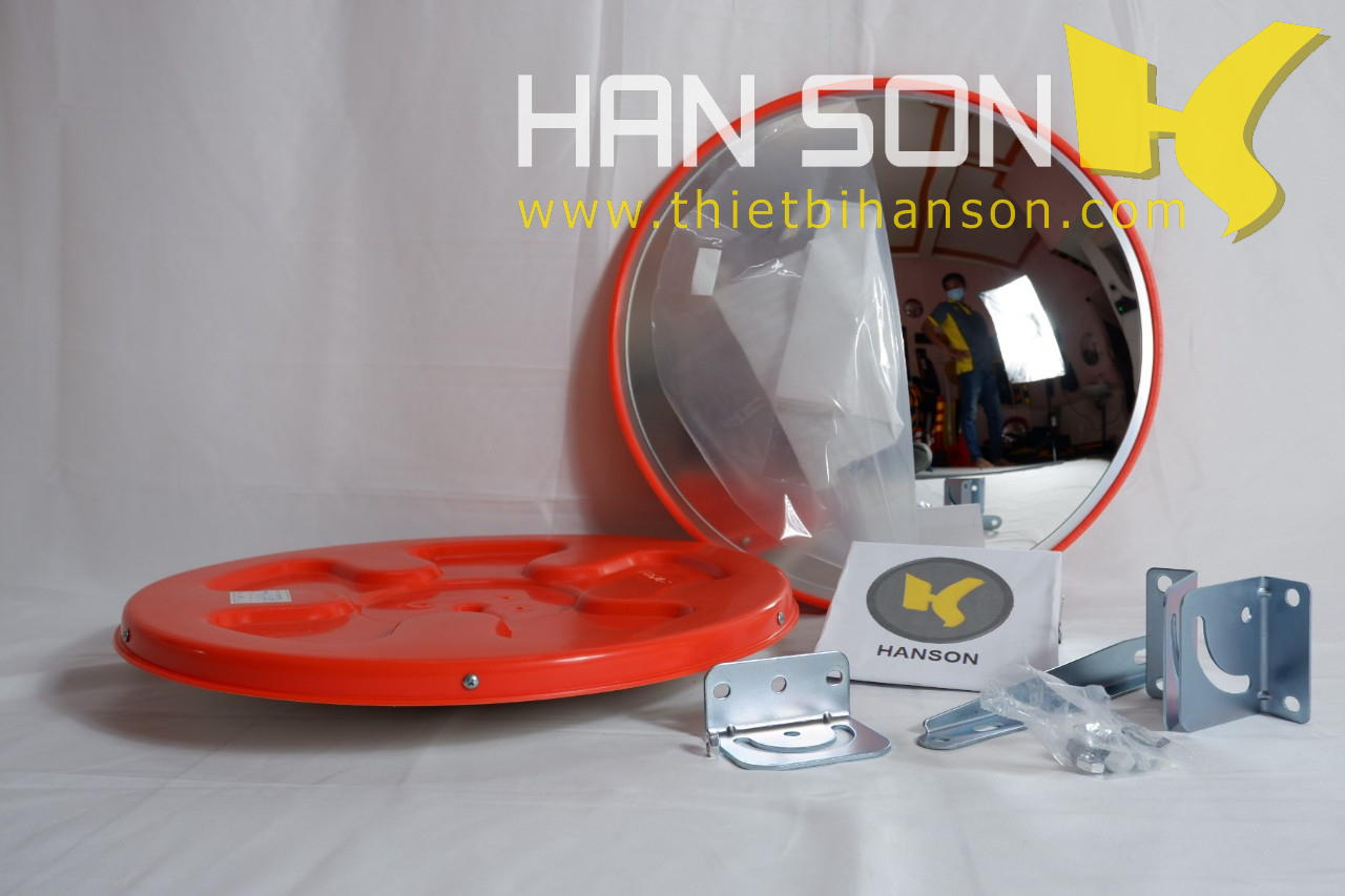 Gương cầu lồi bằng nhựa, gương cầu giao thông, đường kính 45cm