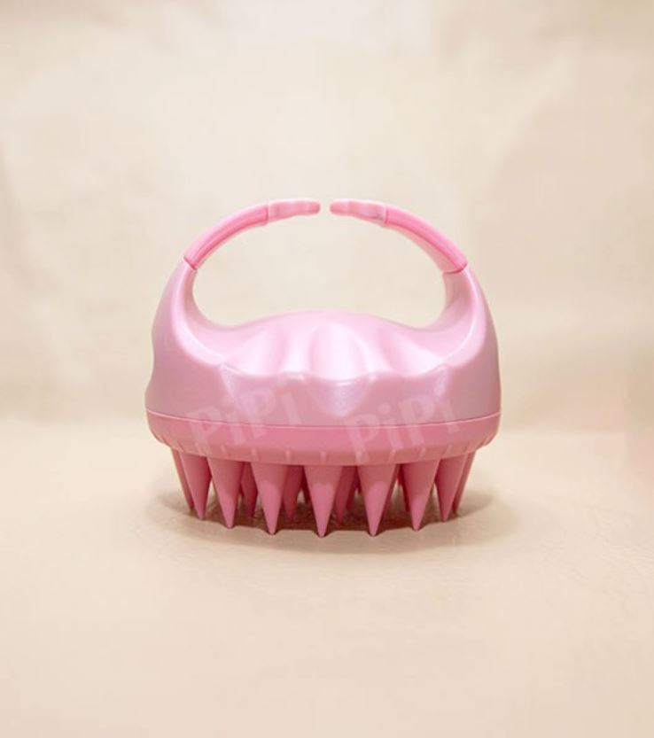 Lược gội đầu silicon massage làm sạch da đầu - Phong cách Hàn Nhật cao cấp