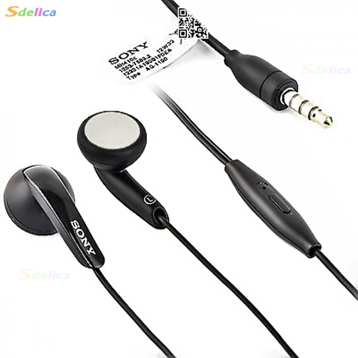 Tai nghe Sony Mh410 jack cắm tròn 3,5mm cho các dòng điện thoại sony