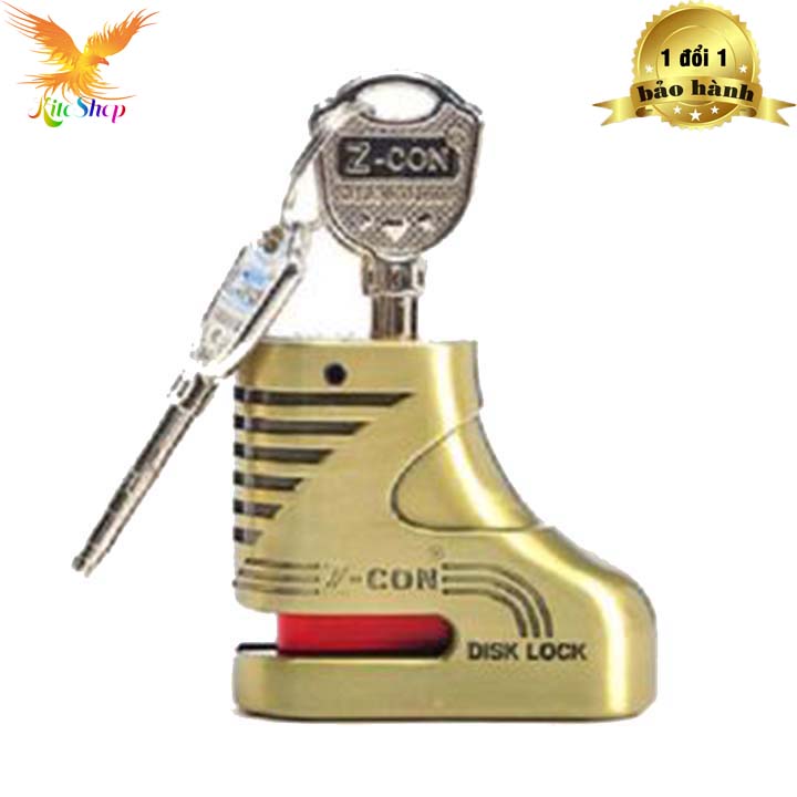 Ổ Khóa Đĩa Xe Máy Chống Trộm Zcom