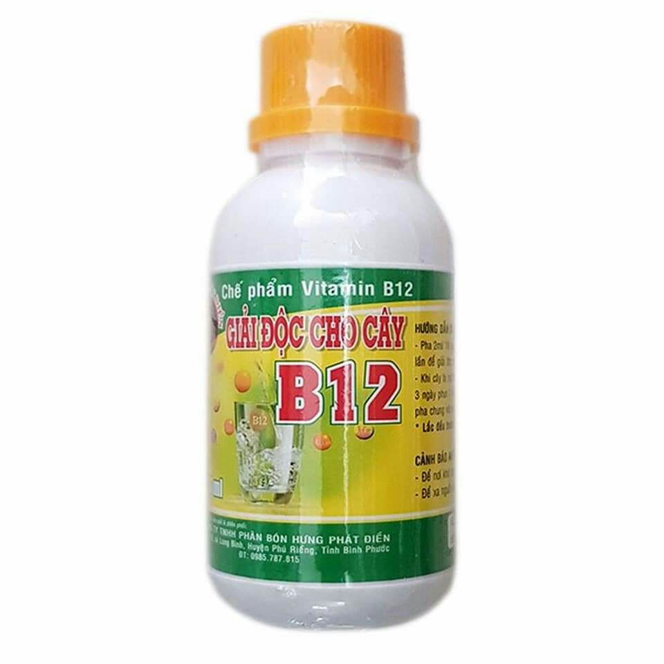 Giải độc cho cây b12