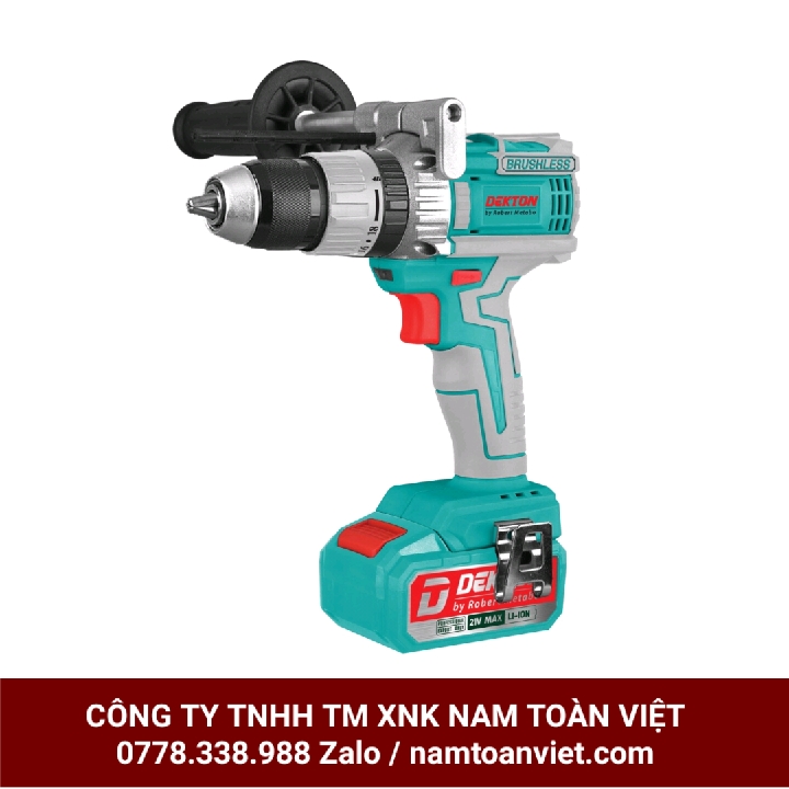 Máy khoan pin dekton dk 21bl