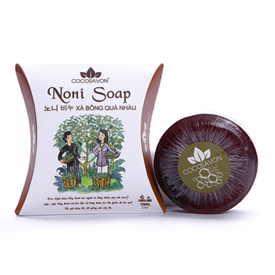 Xà bông Cocosavon 100gr nhàu, dừa, nghệ, cám gạo, trà xanh