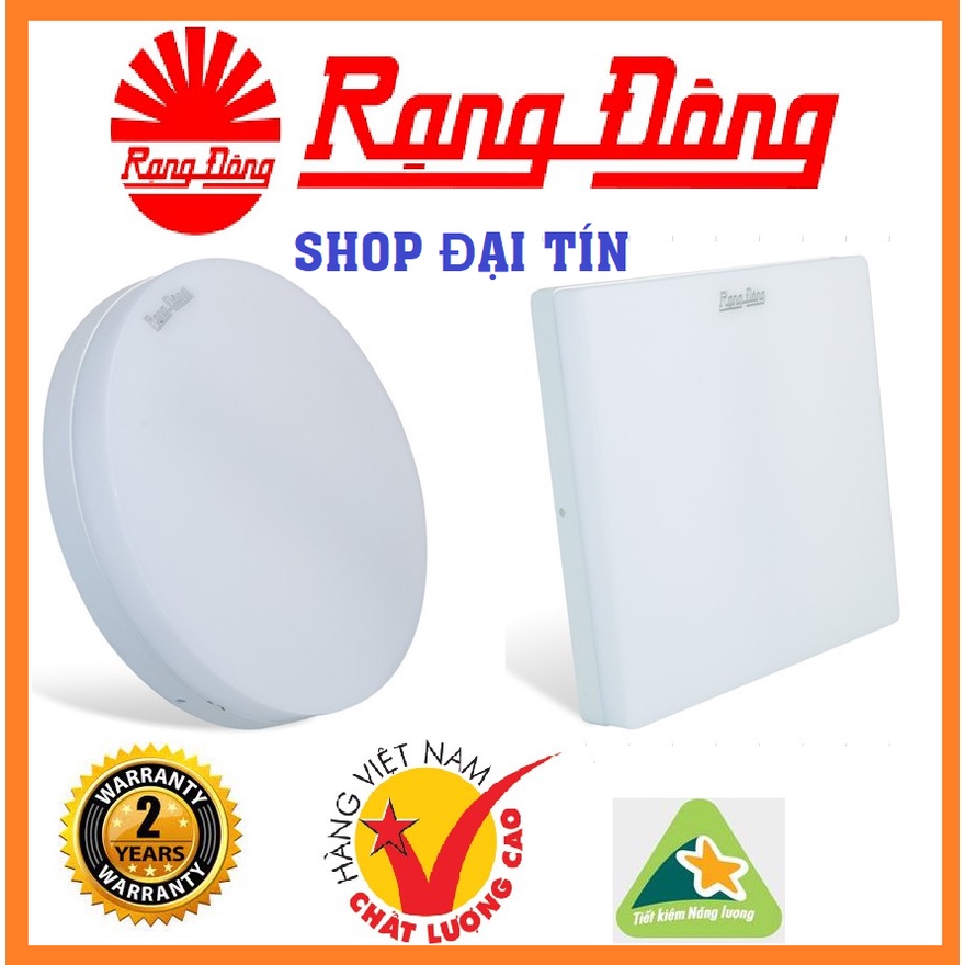 Đèn led ốp trần 15w, 22w, 30w tràn viền rạng đông