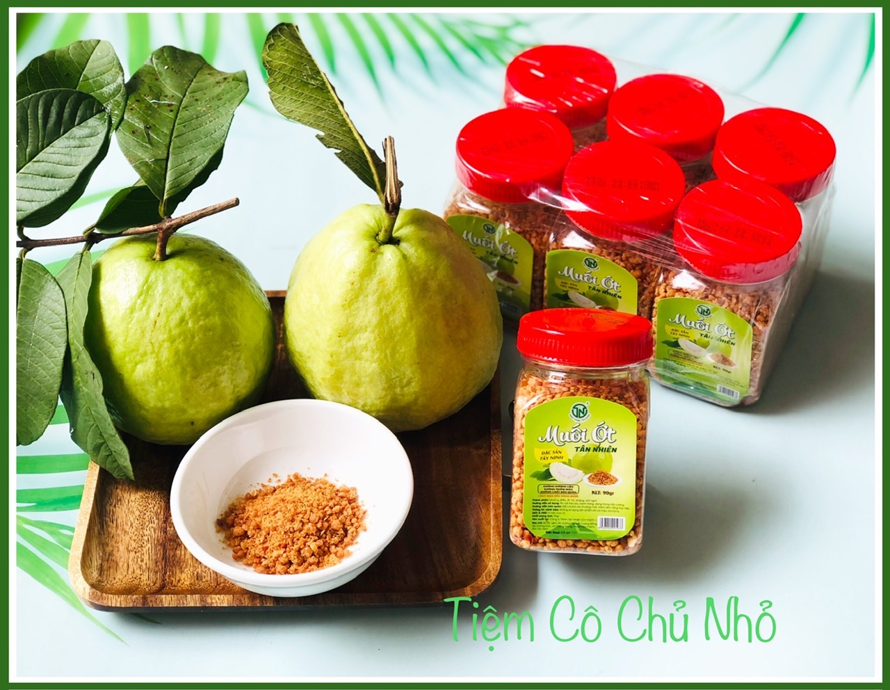 Muối ớt tân nhiên- đặc sản tây ninh-hũ 90g