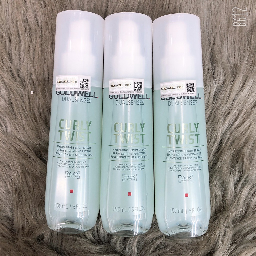 Xịt dưỡng Goldwell Dualsenses hair Spray dưỡng ẩm chống nhiệt giữ nếp tóc uốn 150ml