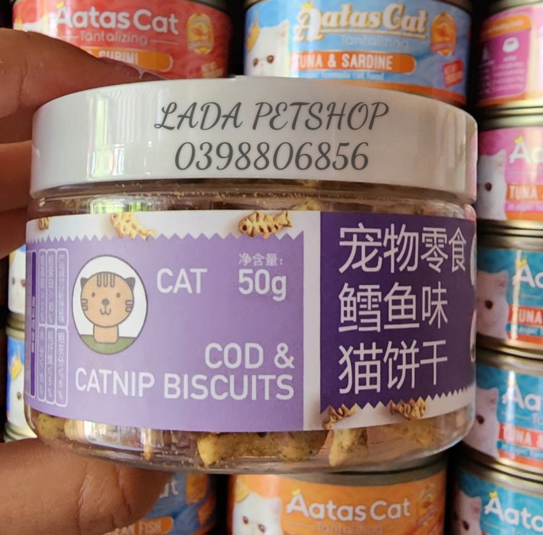 Bánh quy catnip cho mèo