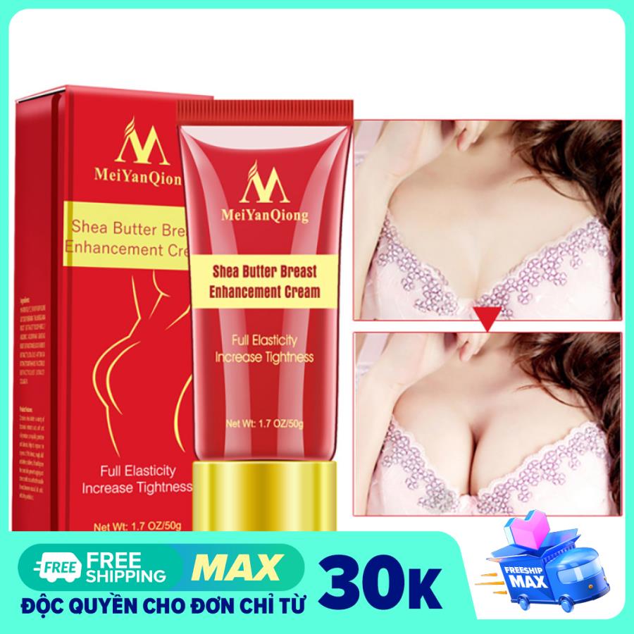 [HCM]MeiyanQiong Kem tăng ngực nở ngực kem làm tăng kích thước massage nâng ngực chiết xuất hạt bơ tự nhiên Shea Butter Enhancement Breast Cream Upsize Body