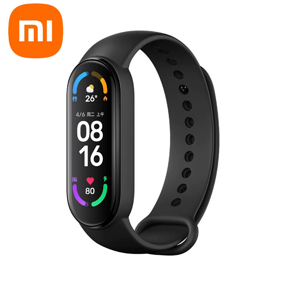 Vòng đeo tay đồng hồ thông minh Mi Band 6 chính hãng