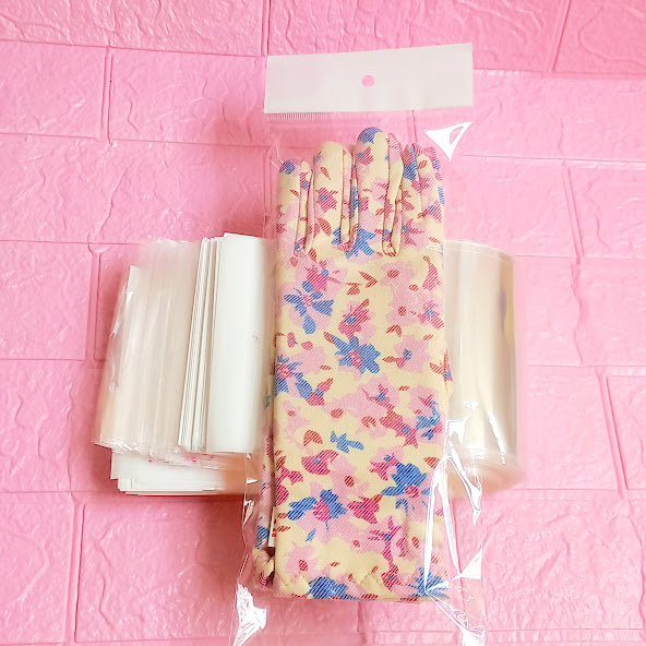 1kg Túi Opp dán mép 12x30cm - Túi ni lông băng keo dán miệng - Bao nilon dán miệng