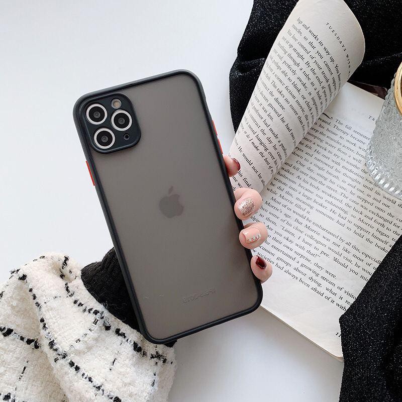 ốp lưng dành cho iphone  12,12 Pro,12 Pro Max nhám trơn bảo vệ camera