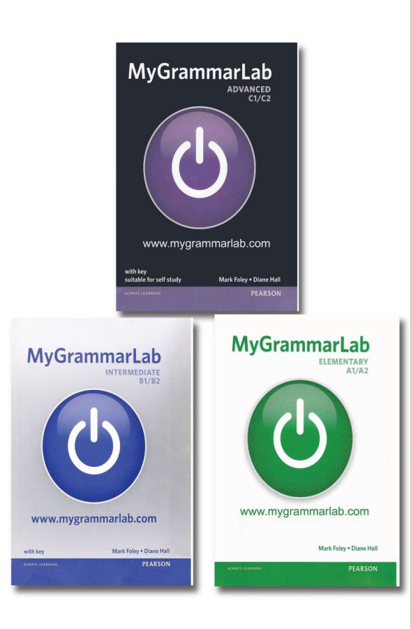 Bộ Sách Tiếng Anh My Grammar Lab - 3 cuốn  A1 A2 - B1 B2 - C1 C2