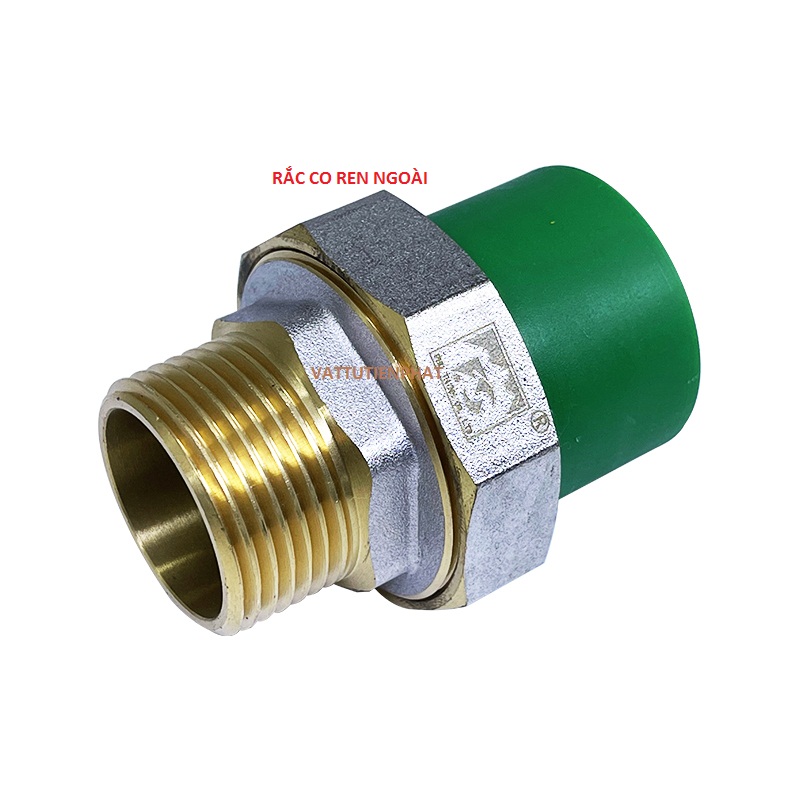 Rắc co ppr, nối sống ppr, rắc co hàn nhiệt ppr, rắc co ren trong ppr, rắc co ren ngoài ppr,