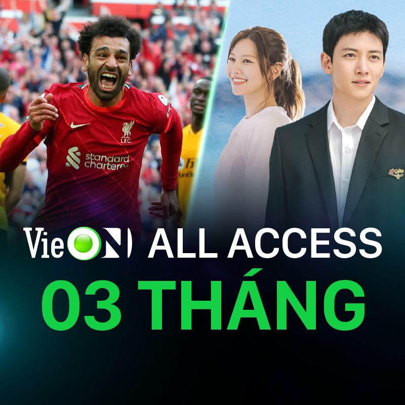 Gói vieon all access 03 tháng - 649.000 vnđ - xem không giới hạn - không quảng cáo - hbo và cinemax - 5 kênh k+ - nhận mã qua sms - siêu nhanh