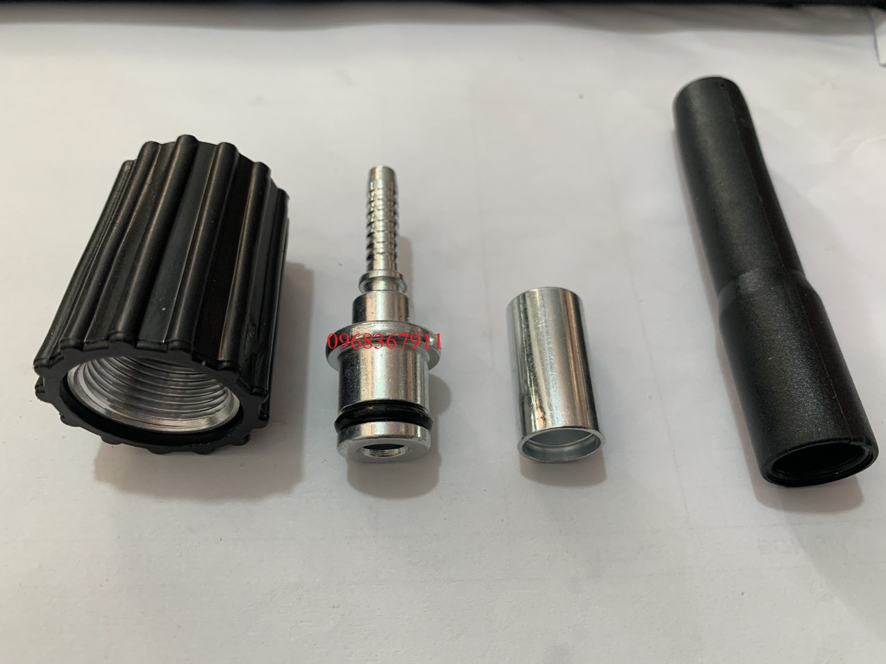 Bộ cos ép dây rửa xe ren 22mm - cos ép răng 22mm bộ ép cốt dây rửa xe ren 22