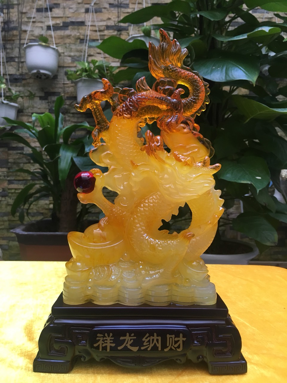 Tường long nạp tài/ rồng phong thủy