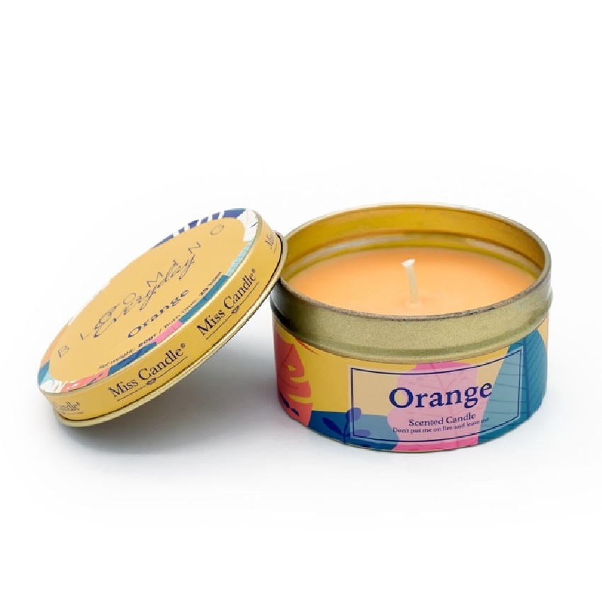 Combo 2 nến thơm hộp tin miss candle nqm2127 orange