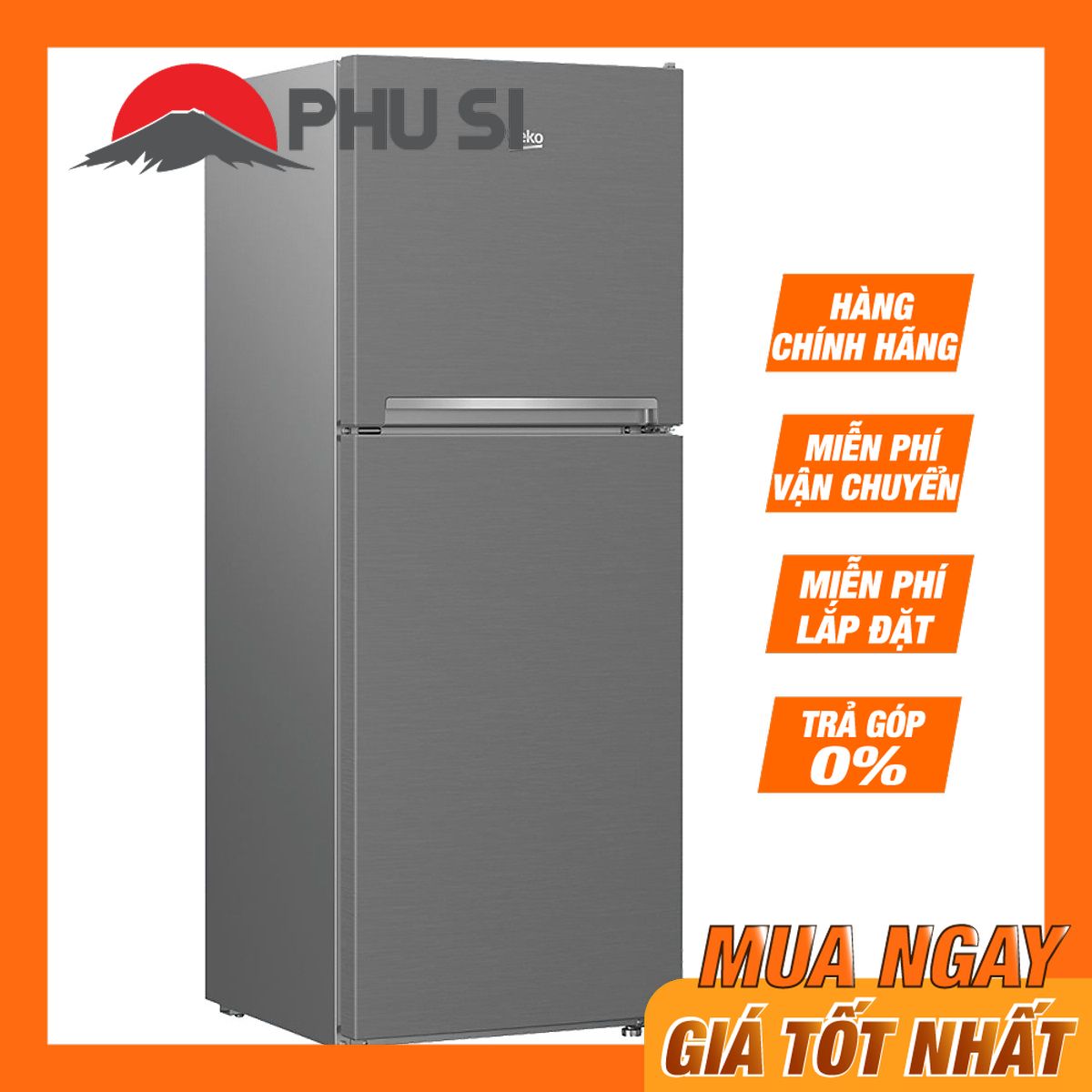 ✅tủ lạnh inverter beko rdnt230i50vzx