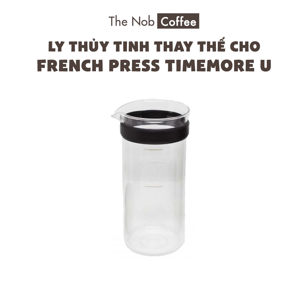 Lõi thủy tinh thay thế cho bình French Press Timemore U