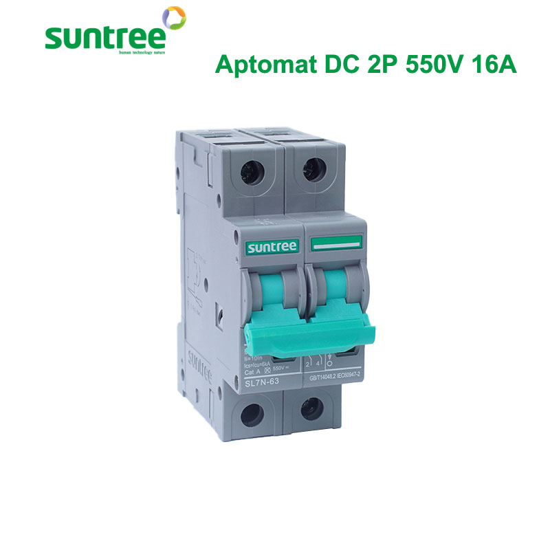 Aptomat suntree 2p 550v dc 16a,20a,32a,63a