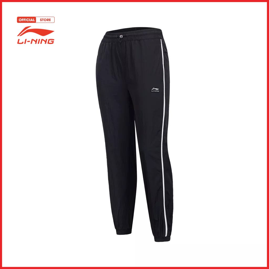Quần gió thể thao nữ li-ning ayksc62-1