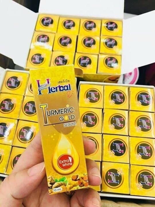 Serum nghệ herbal turmeric gold thái lan 10ml