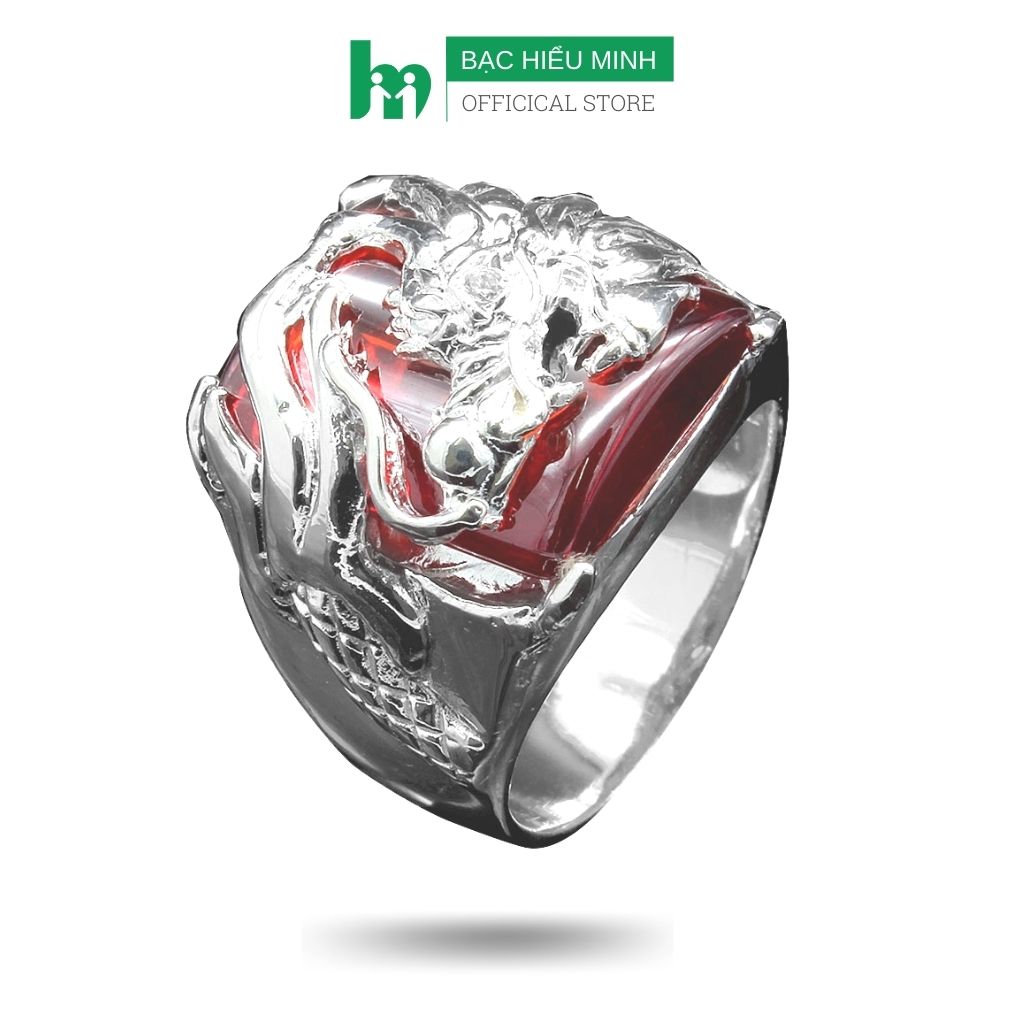 Nhẫn nam bạc hiểu minh na361