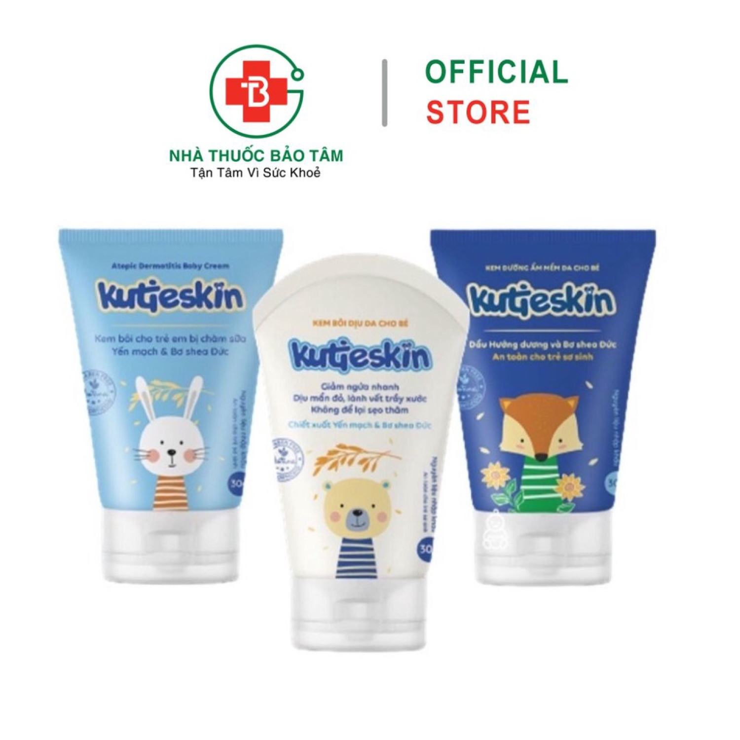 Bộ sản phẩm kutieskin cho bé